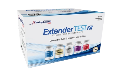 Botu Test Kit,"Product box with extender vial illustrations"