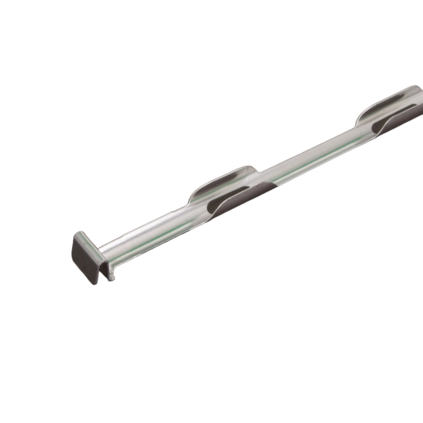 Canes,"Metal cane shaft with hand grip cutouts"