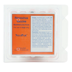 "NeoPar® Parvo Vaccine for Dogs, 25x1 dose","Orange vaccine tray pack with clear plastic cover"