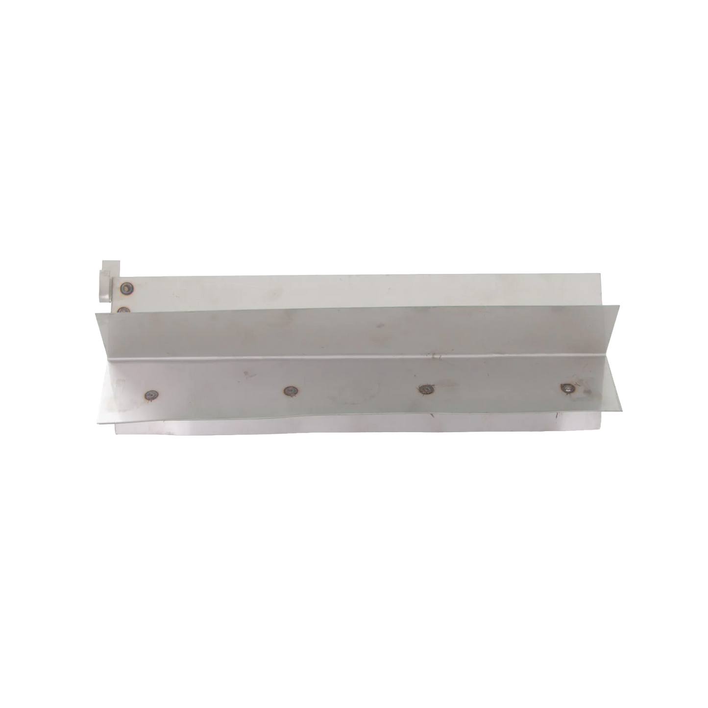 47/11 Tank Dividers,"Metal divider panel with angled front lip"