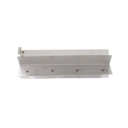 47/11 Tank Dividers,"Metal divider panel with angled front lip"