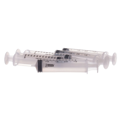 Large Syringes without Needles,"Five clear plastic syringes without needles"