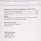 Doc Roy's® Potassium Citrate Cranberry,"White plastic tub with back label"
