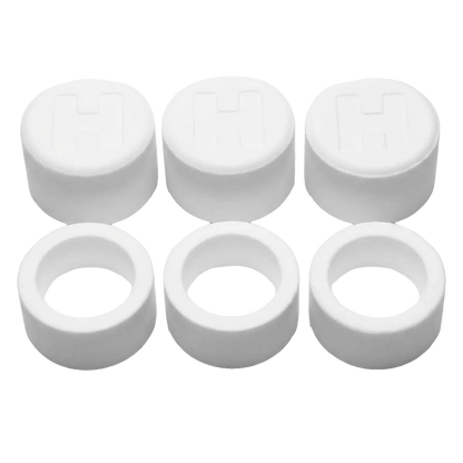 Puppywarmer Oxygen Concentrator Replacement Parts,"Set of six white cylindrical inserts"