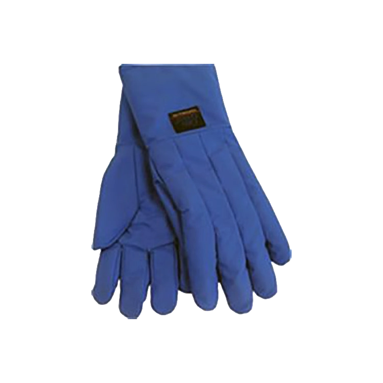 "Cryo Gloves, for Liquid Nitrogen Handling","Pair of blue insulated gloves"
