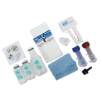 Udderly EZ Horse Milker,"Horse milking kit with bottles, teat wipes, applicator, and blue towel"
