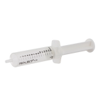 Semen Safe All Plastic Sterile Syringes Luer Slip Tip,"White plastic syringe with measurement markings and slip tip"