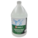 Disinfectant Spray by Shield,"One-gallon bottle with screw cap and green label"
