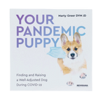 Your Pandemic Puppy,"Book cover with corgi puppy wearing blue face mask"