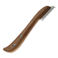Aaronco Coarse Stripping Knife,"Wood-handled stripping knife with serrated metal blade"