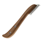 Aaronco Coarse Stripping Knife,"Wood-handled stripping knife with serrated metal blade"