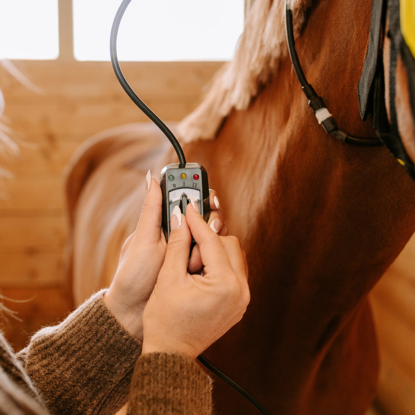 Equine Far Infrared Heating Hood by Thermotex
