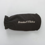 Breeder's Choice Collection Bottle Cover,"Black fabric bottle cover with drawstring opening"