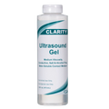 Ultrasound Gel,"Clear plastic squeeze bottle with white cap"