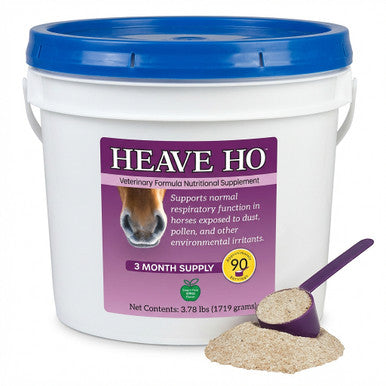 Heave Ho™,"White supplement bucket with blue lid and powder scoop"