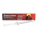 ZIMECTERIN®,"Oral paste syringe with plunger insert and box packaging"
