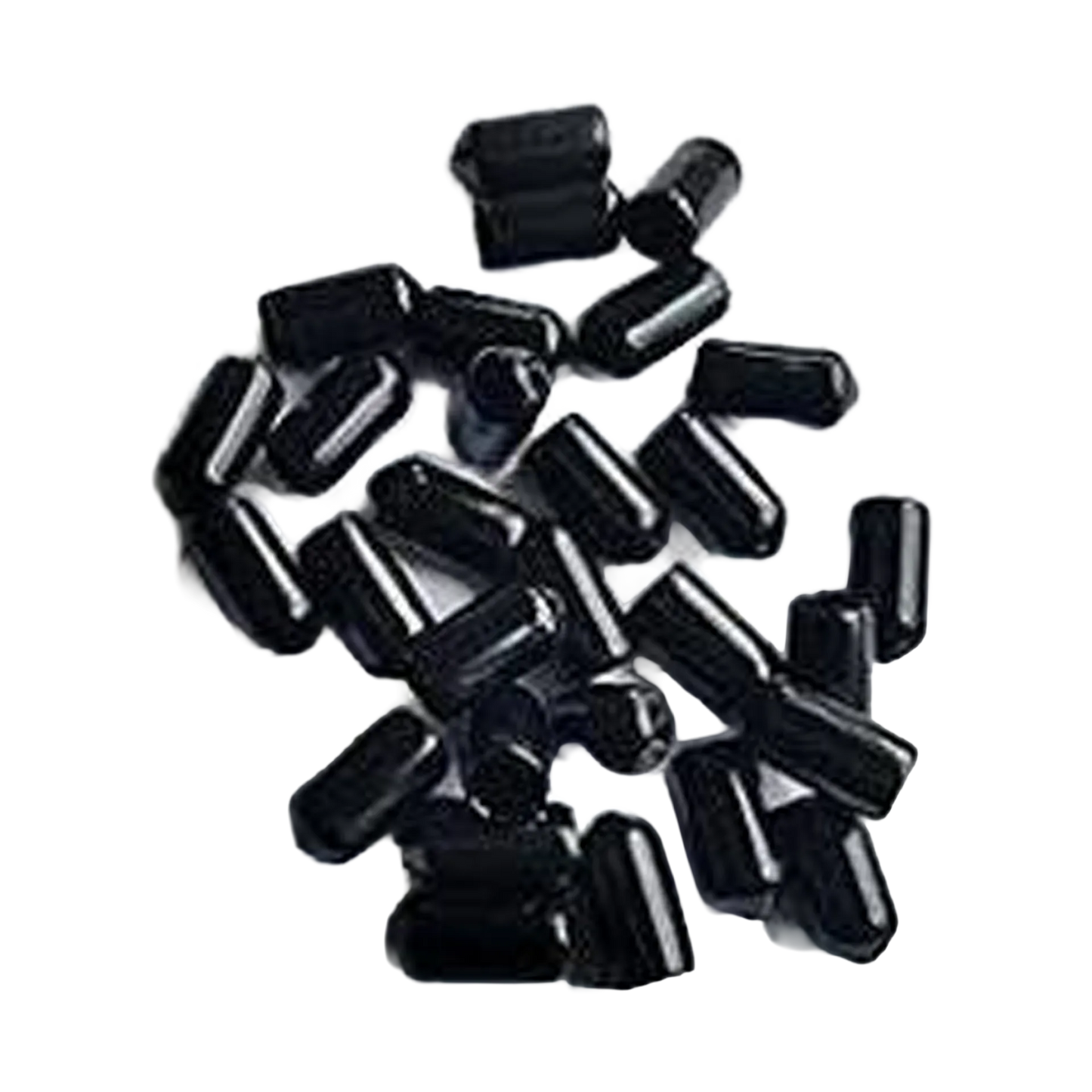 Black Neoprene Sterile Syringe Tips