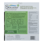 SUCCEED® DCP,"Back label with oral paste directions and horse illustrations"
