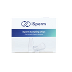 iSperm Sampling Chips,"Product box with two clear conical sampling cups"