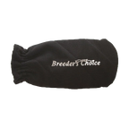 Breeder's Choice Collection Bottle Cover,"Black fabric bottle cover with gathered opening"