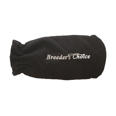 Breeder's Choice Collection Bottle Cover,"Black fabric bottle cover with gathered opening"