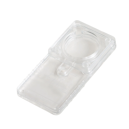 VetMotl Sperm Separation Device,"Clear rectangular plastic device with circular chamber"