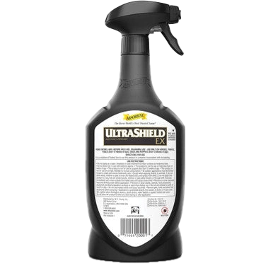 UltraShield® EX Insecticide & Repellent,"Black spray bottle with trigger nozzle and front label"