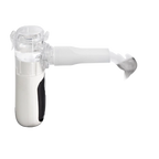 Puppywarmer Handheld Nebulizer,"Handheld nebulizer with clear medication cup and angled mouthpiece"