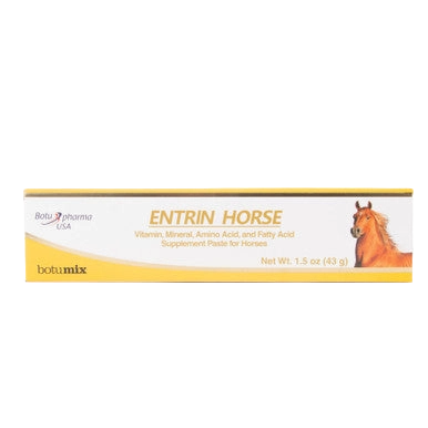 BotuMix Entrin Horse,"Rectangular product box with horse illustration"