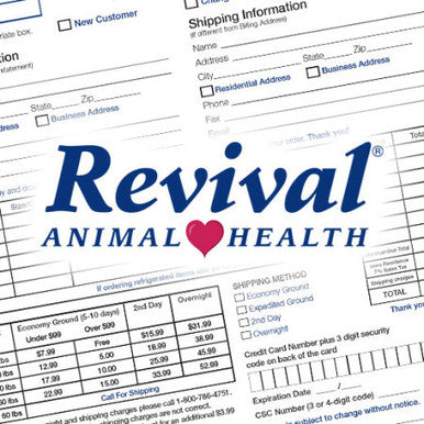 Revival Animal Health Order Form,"Order form sheet"