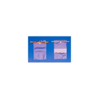 Whirl-Pak Bags,"Two clear sample bags with yellow closure tabs"