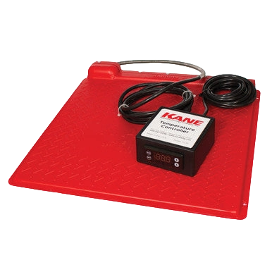 Pet Heat Mat with Thermostat,"Red heat mat with digital thermostat and probe"