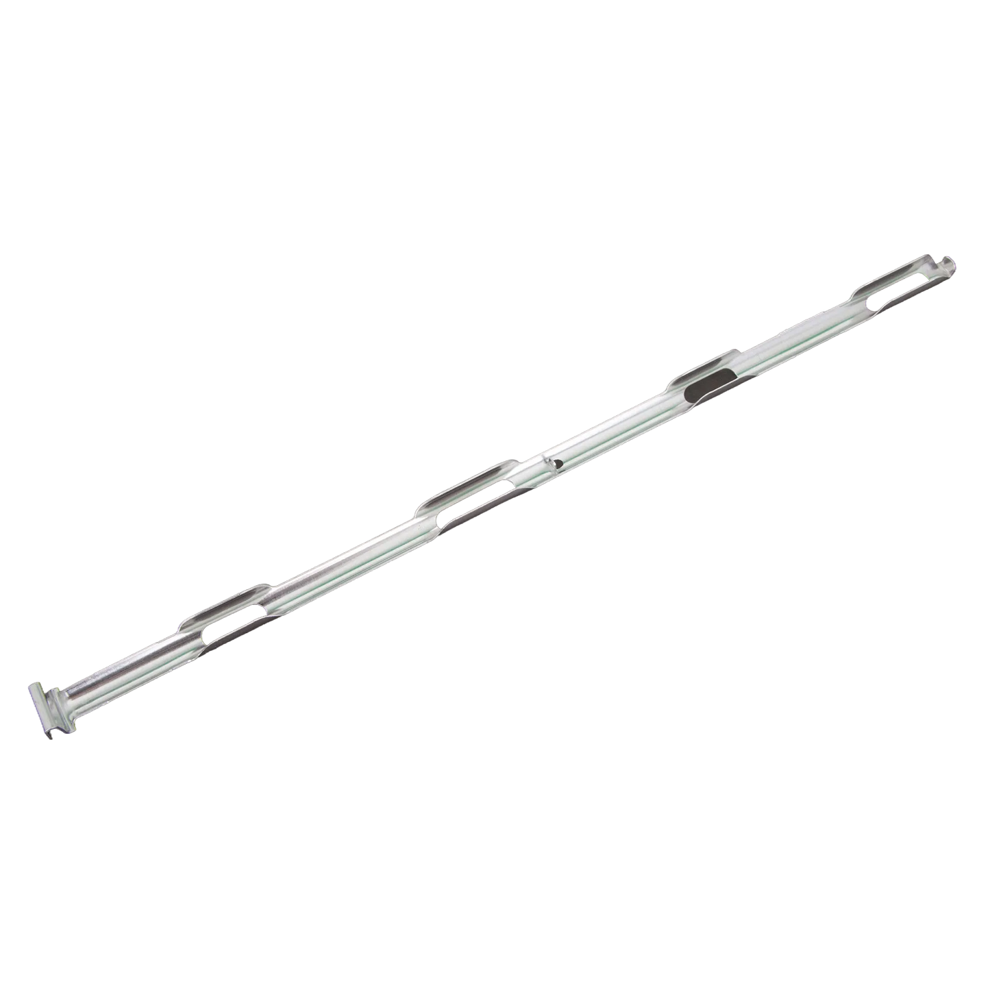 Canes,"Clear cane side view with hand grip cutouts"