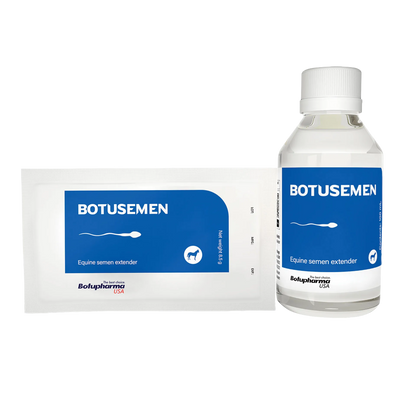 BotuSemen Standard,"Bottle and sealed pouch with blue labels"