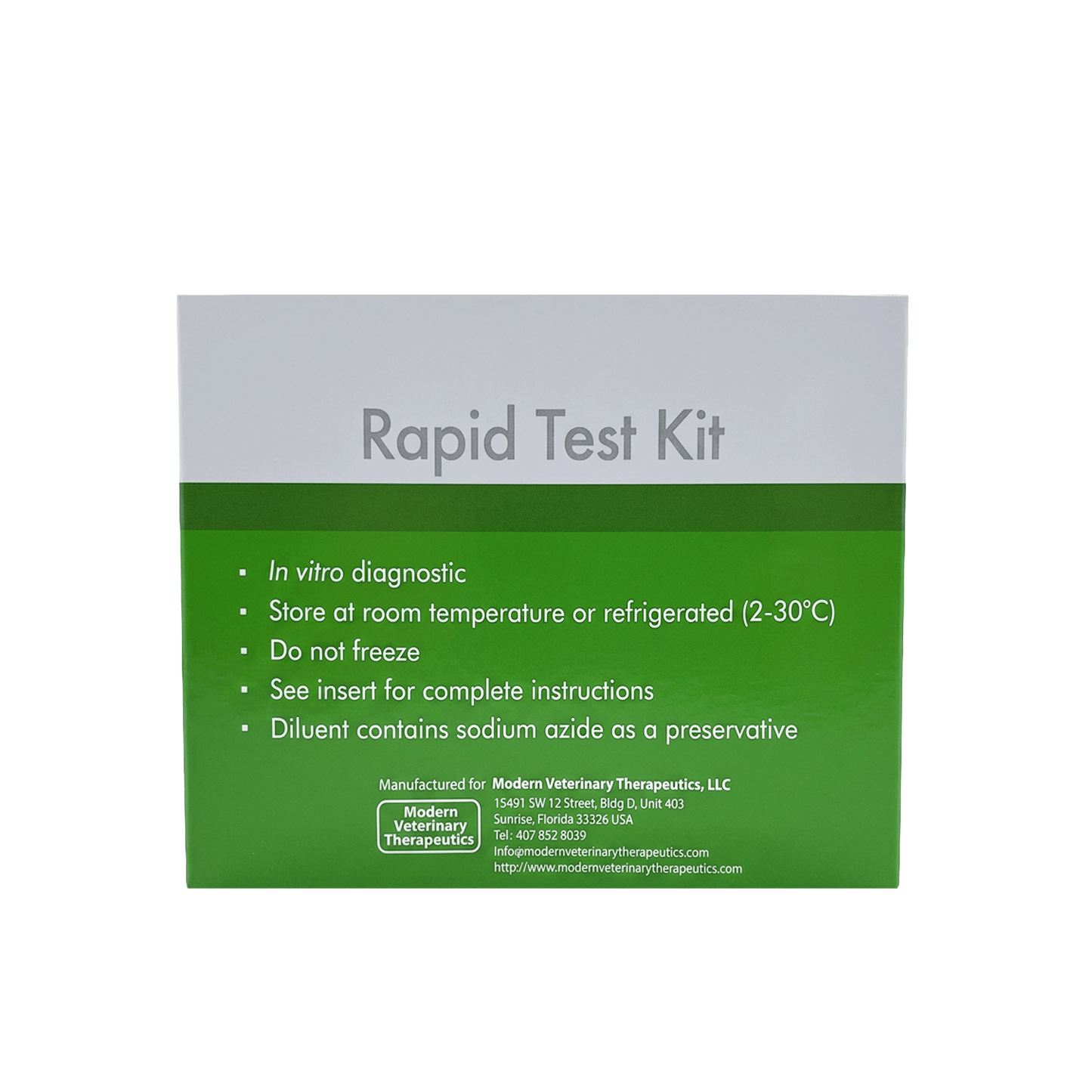 Antigen Canine Parvovirus Rapid Test Kit