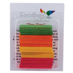 Wood Blocks and Slats,"Assorted colored wooden slats in clear blister pack"