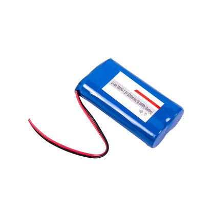 Flexineb® Battery and Charger System,"Blue battery pack with red and black lead wires"