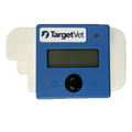 Equine Blue Cube Reader Plus,"Blue handheld reader with screen and black circular sensor"