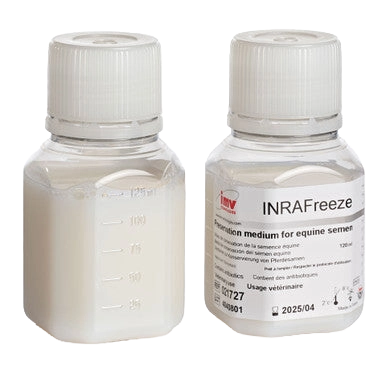 INRA Freeze,"Two small bottles, front and side label views"