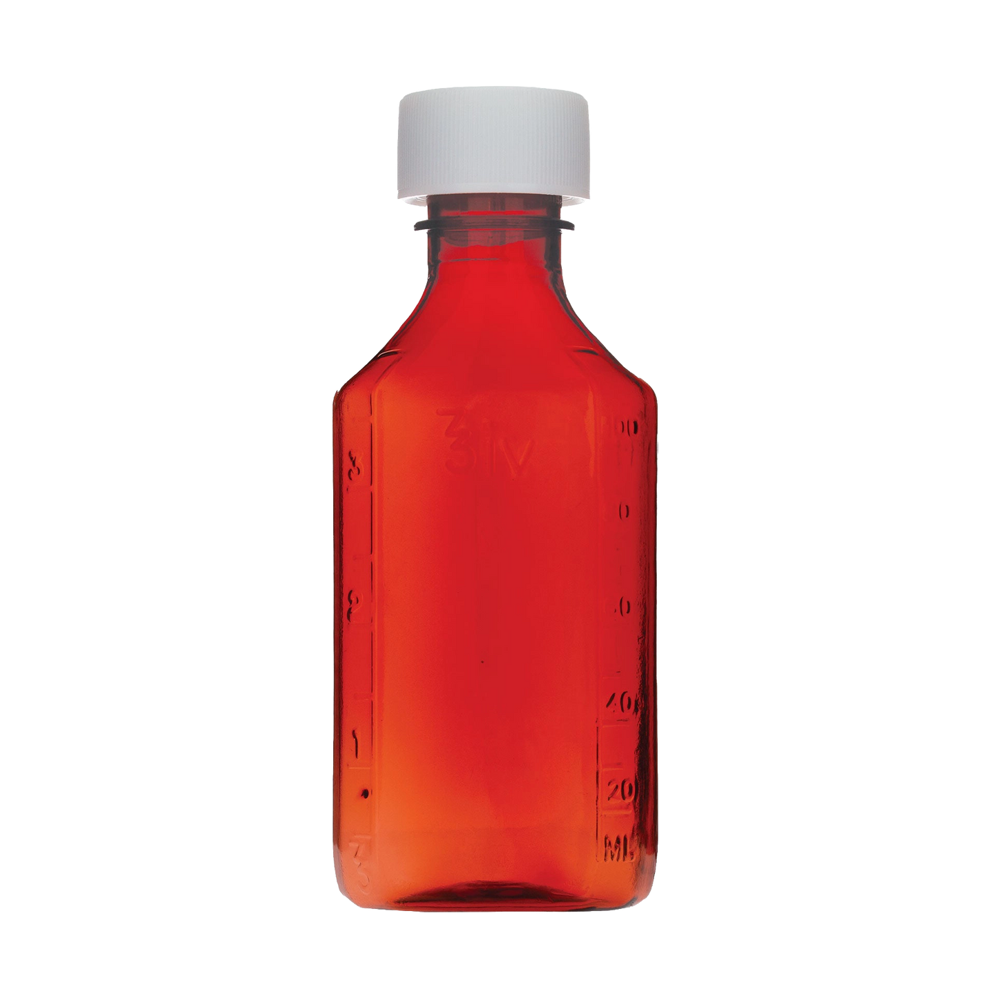 Amber Bottles,"Amber bottle with white screw cap"