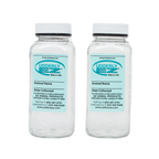 Udderly EZ Horse Milker,"Two clear collection bottles with white screw caps"
