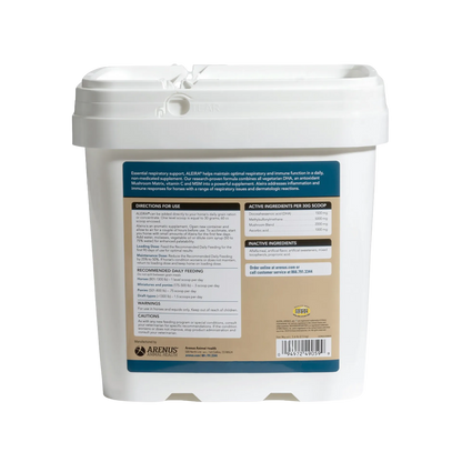 Aleira®,"White plastic tub with back label and tear-top lid"