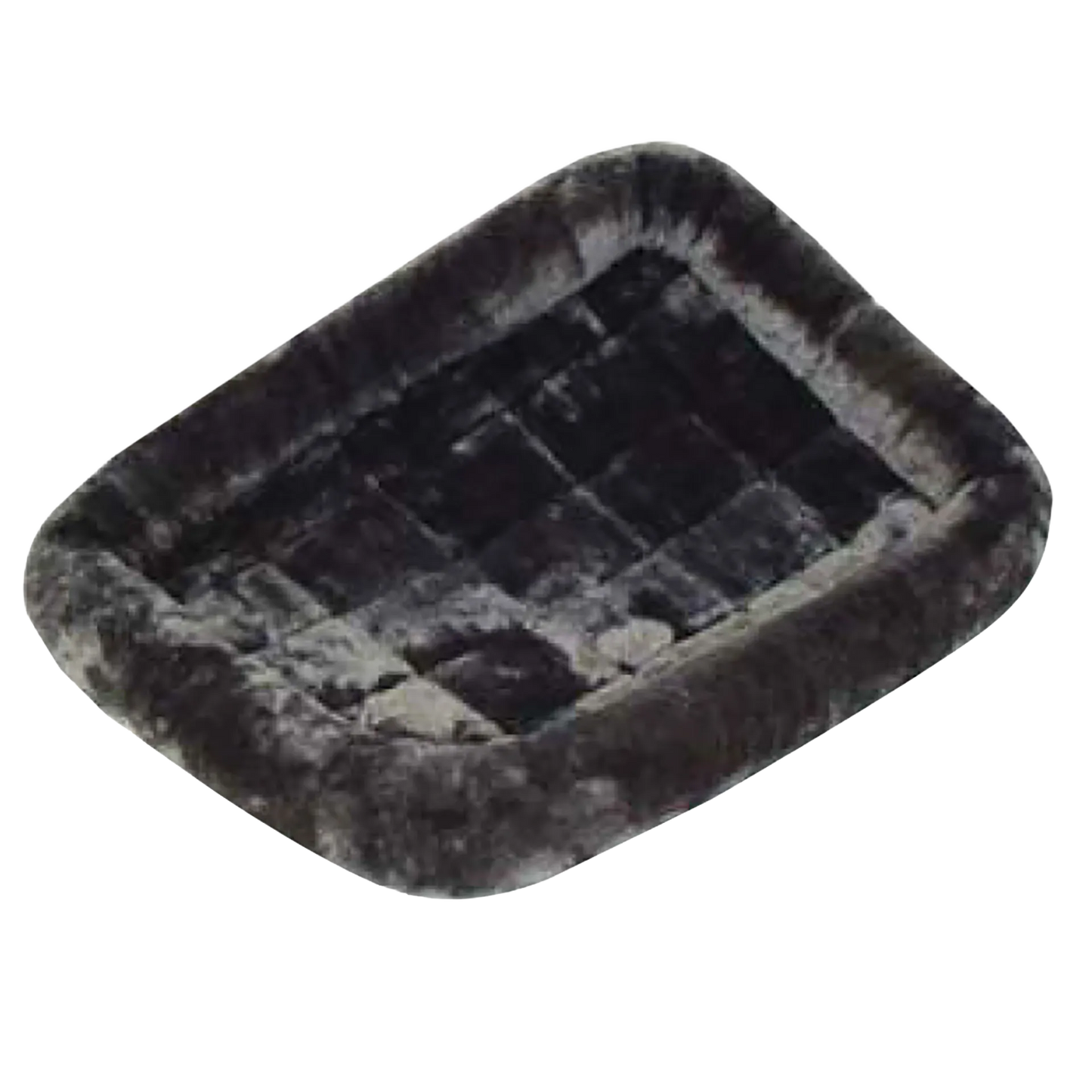Quiet Time Pet Beds,"Rectangular plush pet bed with raised sides and inner cushion"