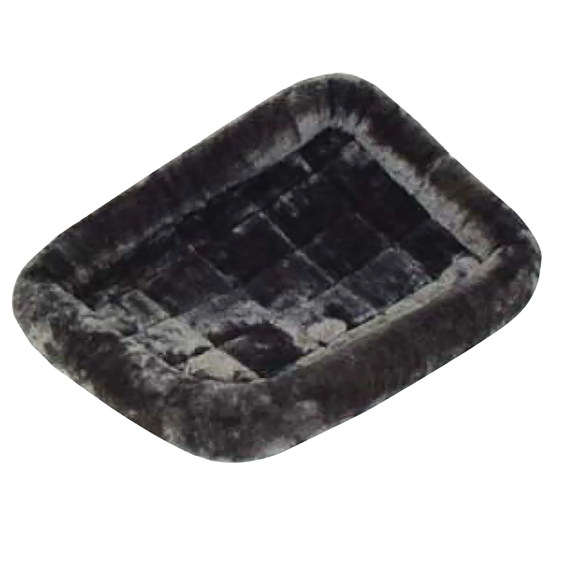 Quiet Time Pet Beds,"Rectangular plush pet bed with raised sides and inner cushion"