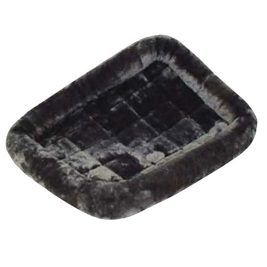 Quiet Time Pet Beds,"Rectangular plush pet bed with raised sides and inner cushion"