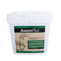 Assure® Plus,"White plastic tub with snap lid and front label"