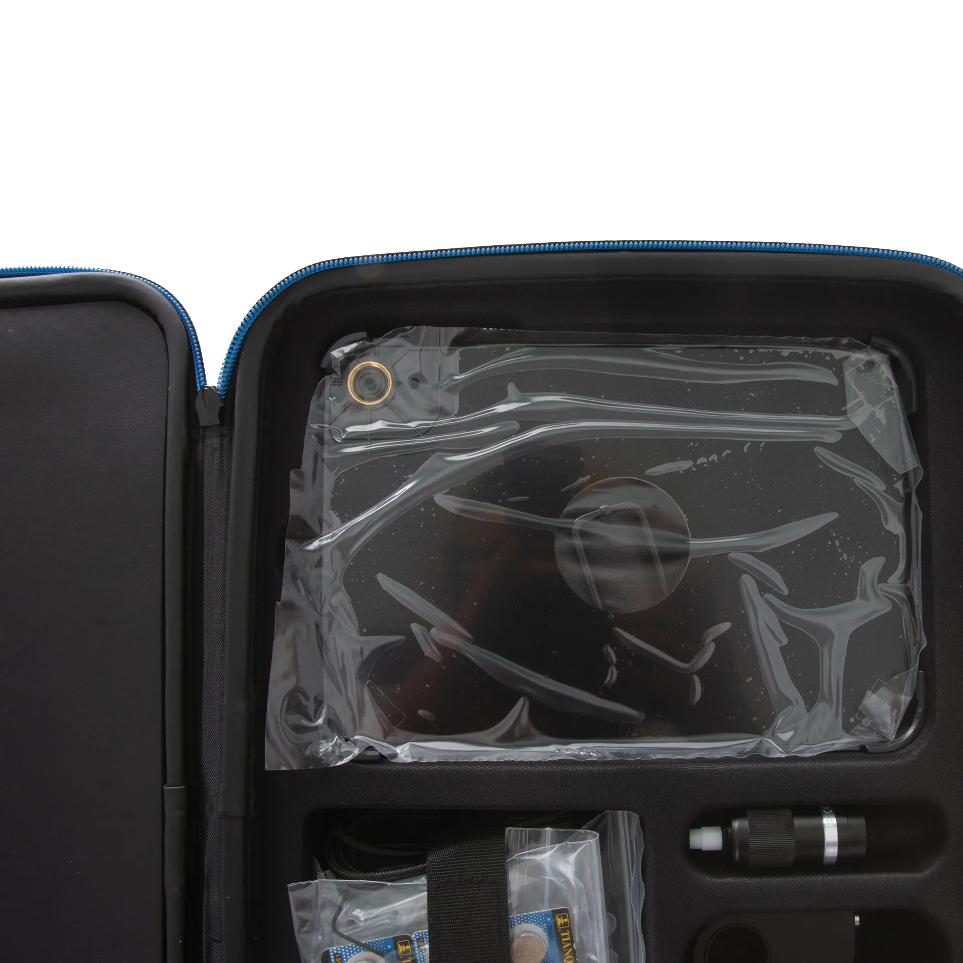 iSperm Semen Analyzer,"Open carrying case with device and accessories"