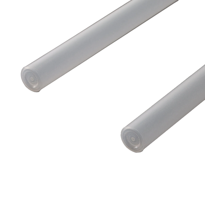 Holding Goblets,"Pair of clear cylindrical goblets shown diagonally"