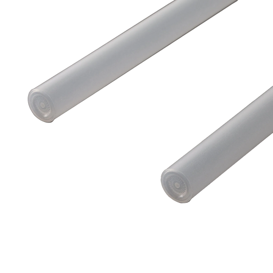Holding Goblets,"Pair of clear cylindrical goblets shown diagonally"