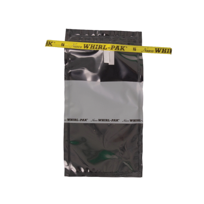 Whirl-Pak Bags,"Clear sample bag with yellow closure strip"